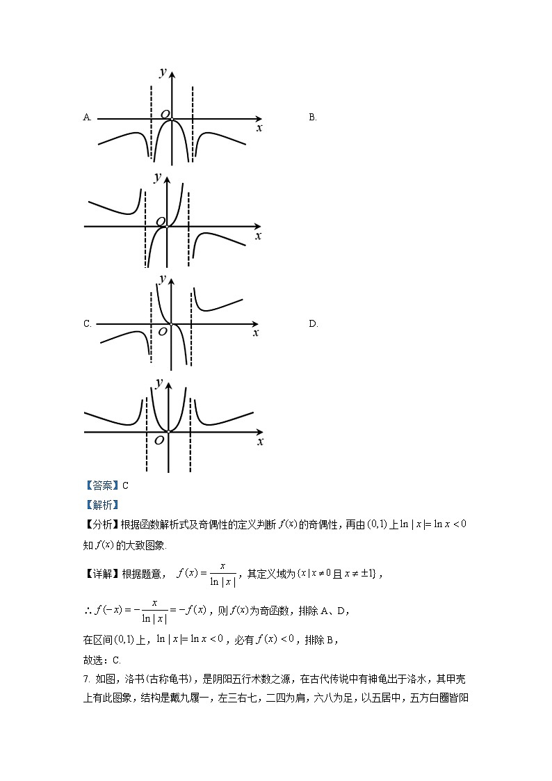 江苏省淮安市2020-2021学年高二下学期期末数学试题（教师版含解析）第3页