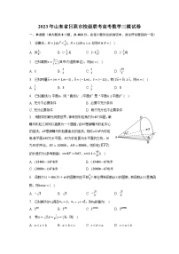 2023年山东省日照市校级联考高考数学三模试卷（含解析）