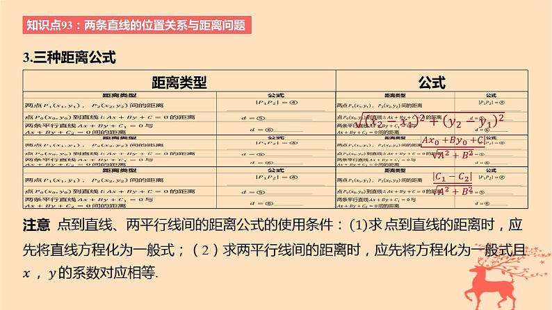 2024版高考数学一轮复习教材基础练第八章平面解析几何第二节两条直线的位置关系教学课件第4页