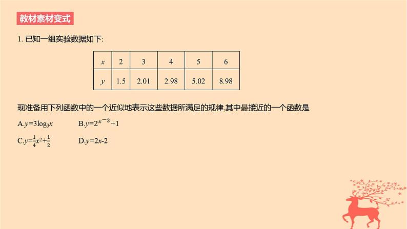 2024版高考数学一轮复习教材基础练第二章函数及其性质第九节函数模型的应用教学课件第4页