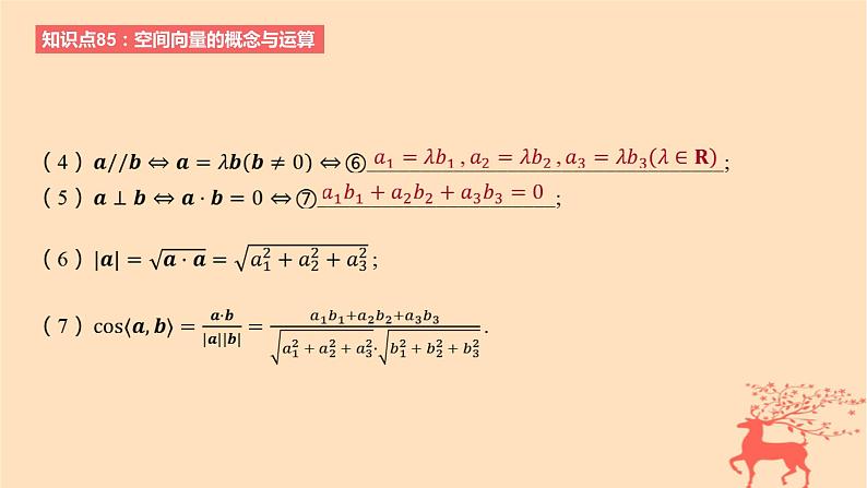 2024版高考数学一轮复习教材基础练第七章立体几何与空间向量第五节空间向量的概念与运算教学课件04