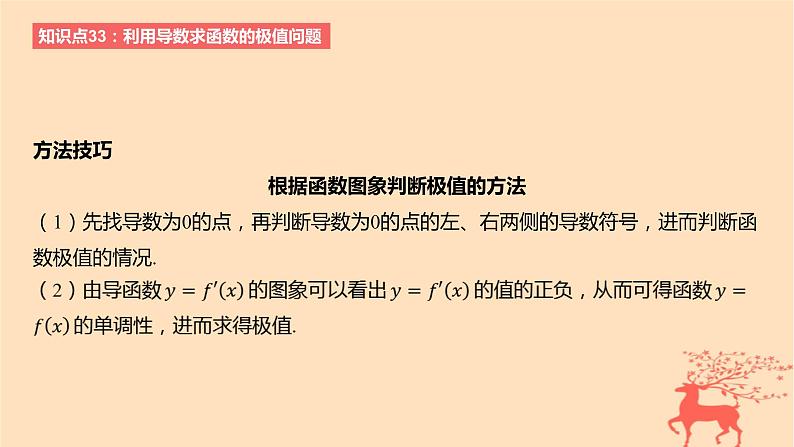 2024版高考数学一轮复习教材基础练第三章导数及其应用第三节导数与函数的极值最值教学课件第4页