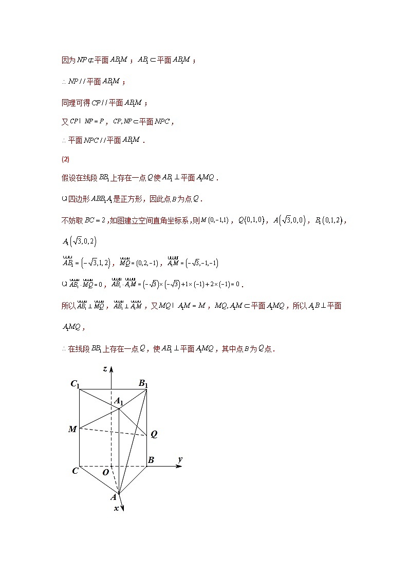 专题07 立体几何的向量方法- 2022届高考数学二模试题分类汇编（新高考卷）（解析版）第3页