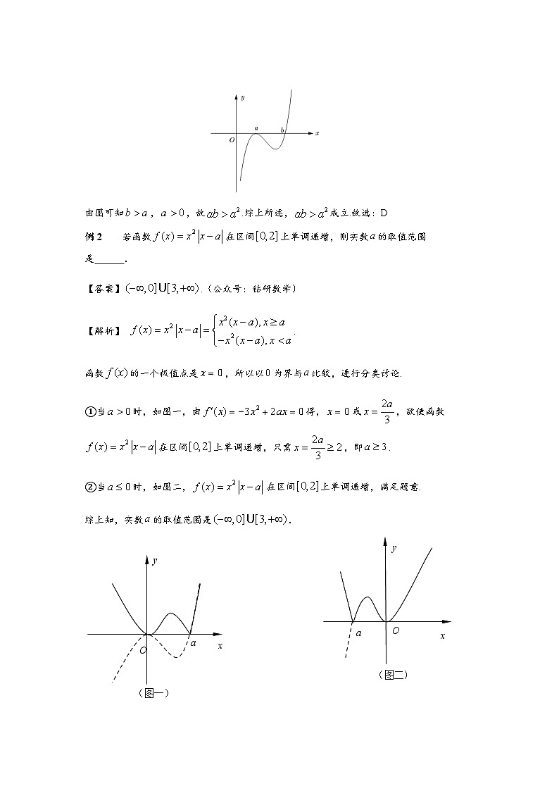 2022高考数学选填经典题型汇编 题型9 三次函数的对称性、穿根法作图象第2页