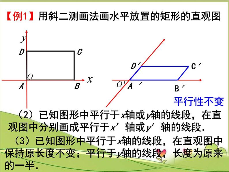 8.2++立体图形的直观图+课件06