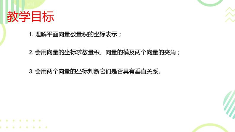 6.3.5+平面向量数量积的坐标表示+课件第2页