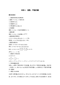 新高考数学二轮复习 第3部分 回扣2　复数、平面向量（含解析）