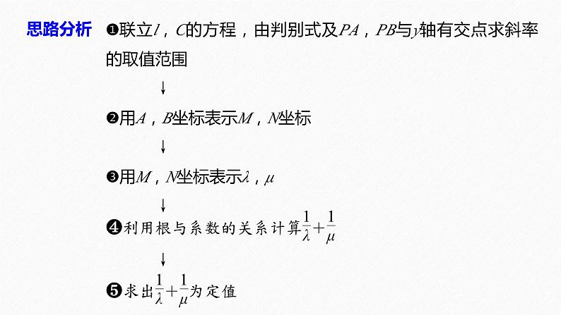 新高考数学二轮复习 第1部分 专题6   第3讲 母题突破3 定值问题（含解析）课件PPT07