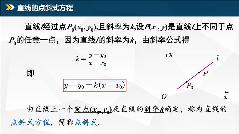 2.2.1-3 直线的点斜式、两点式、一般式方程课件PPT第2页