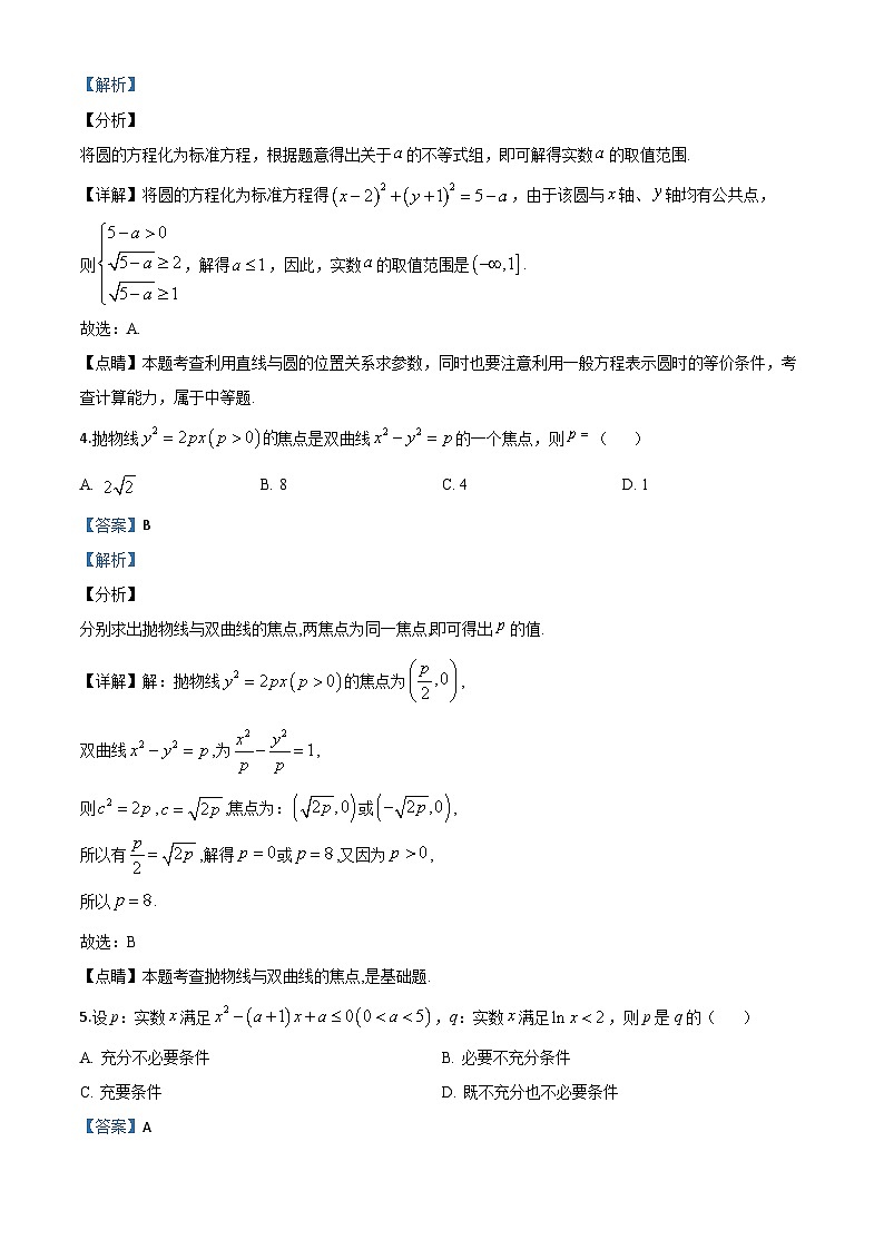 新高考数学二轮复习8+4+4选填小题精炼 (21) (含解析)第2页