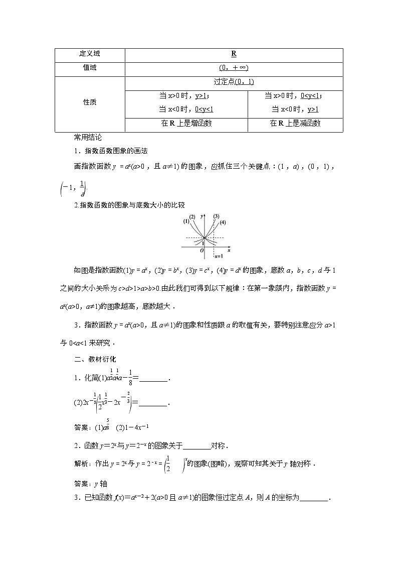 (新高考)高考数学一轮复习素养练习 第3章 第5讲　指数与指数函数 (含解析)第2页