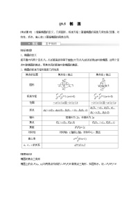 备战2024年高考数学大一轮复习（人教A版-理）第九章 §9.5 椭 圆