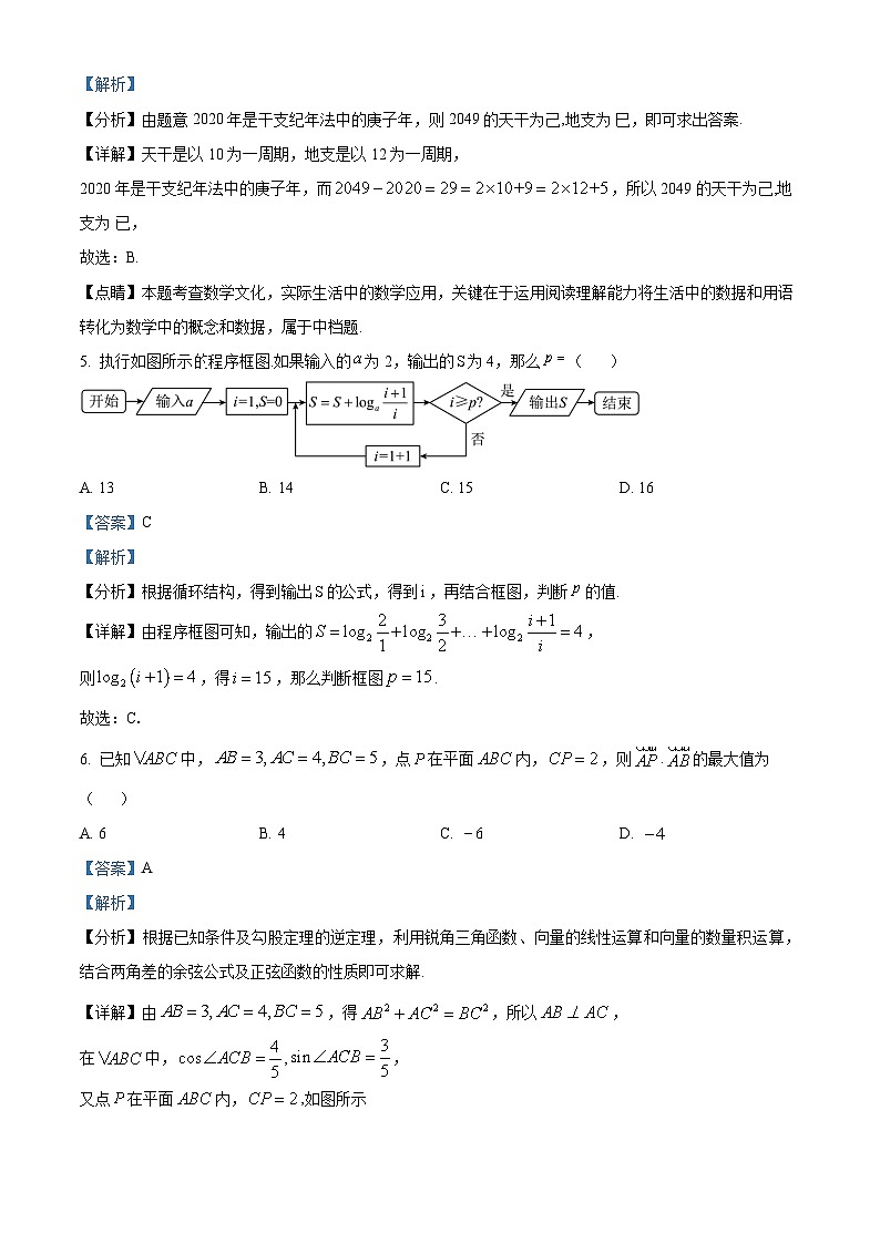 精品解析：陕西省西安市长安区第一中学2022-2023学年高二下学期期末理科数学试题（解析版）第3页