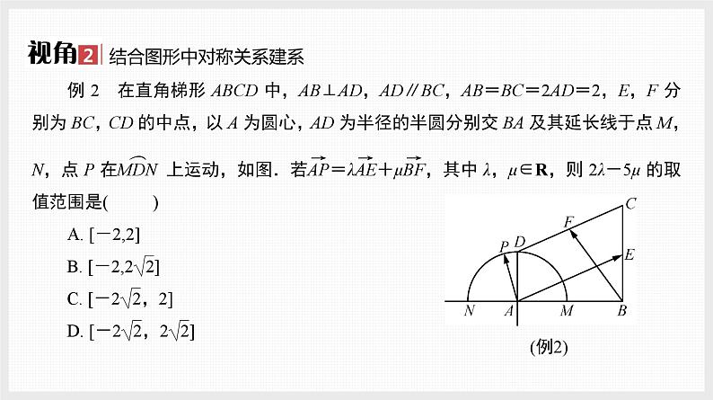 2024全国一轮数学（基础版）备选微专题 建系巧解平面向量问题课件PPT第8页