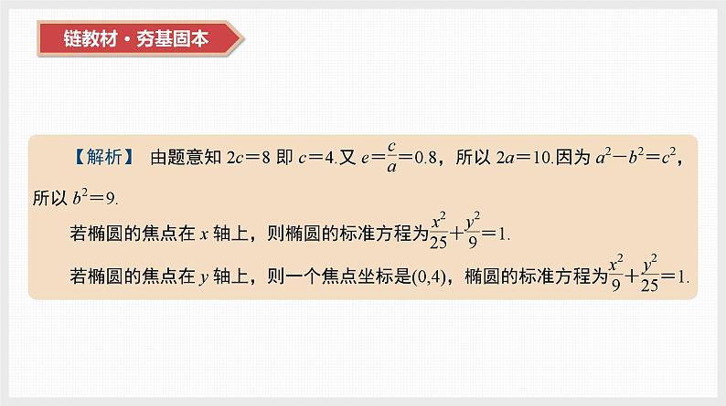 2024全国一轮数学（基础版）第41讲 第1课时 椭圆的标准方程与基本性质课件PPT06