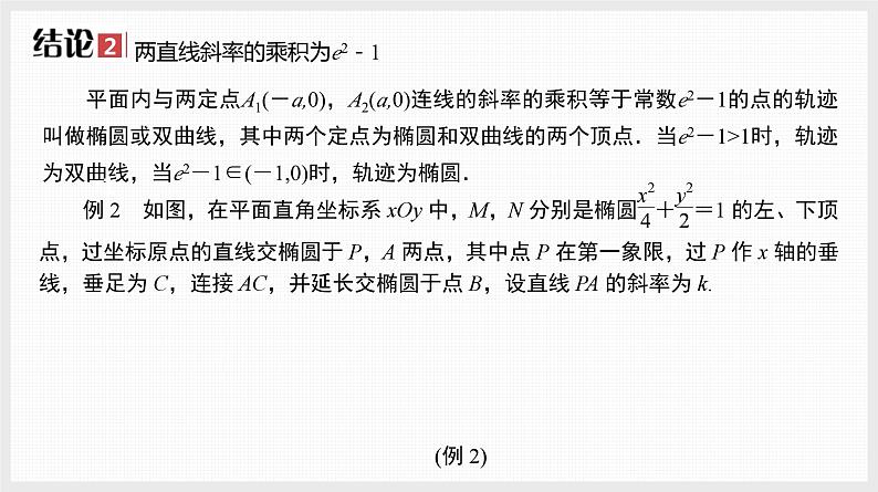 2024全国一轮数学（基础版）微专题15 圆锥曲线中的几个常用二级结论课件PPT第5页