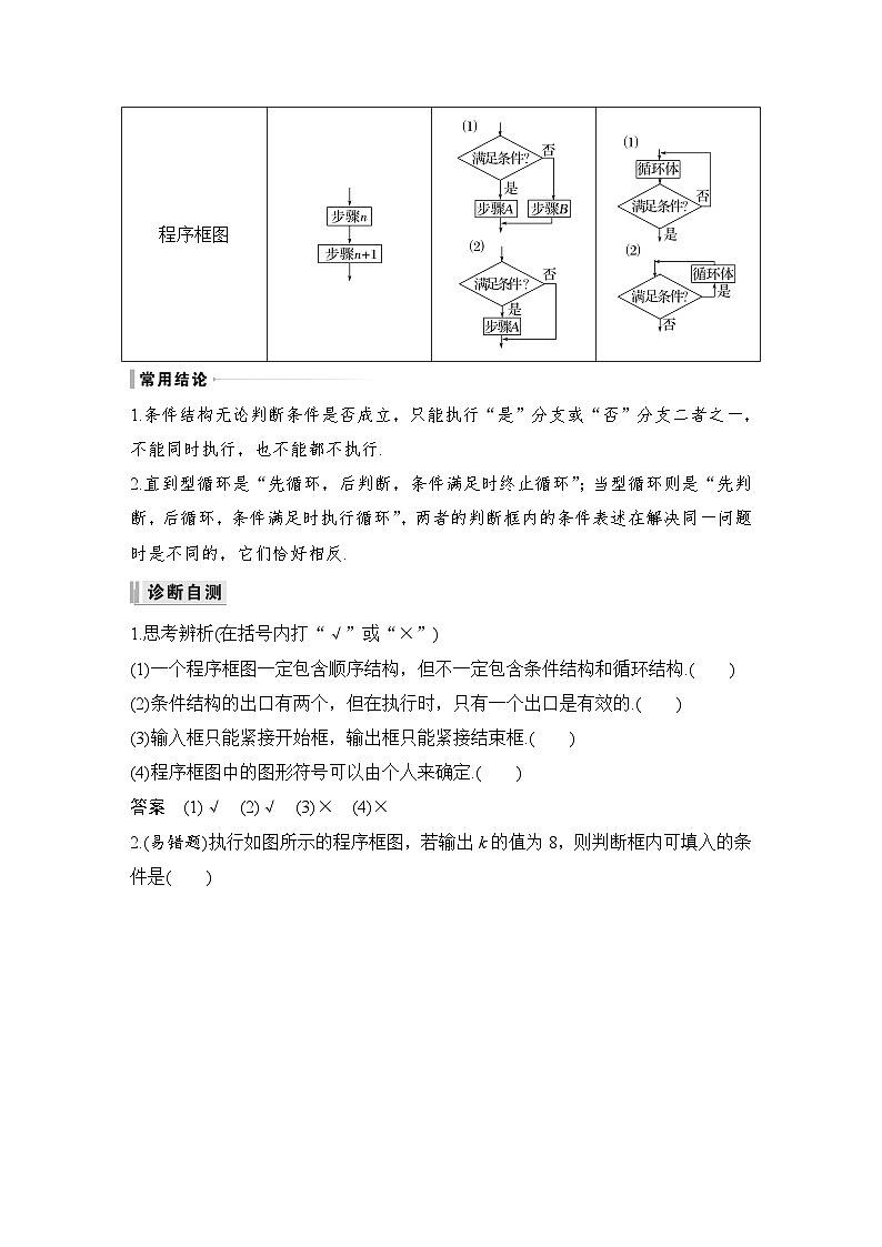 2024高考数学大一轮复习Word版题库（人教A版文）第十章 算法初步、统计与统计案例、概率 第1节 算法与程序框图第2页