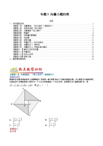 专题5 向量小题归类-2022年高考数学毕业班二轮热点题型归纳与变式演练（全国通用）（解析版）