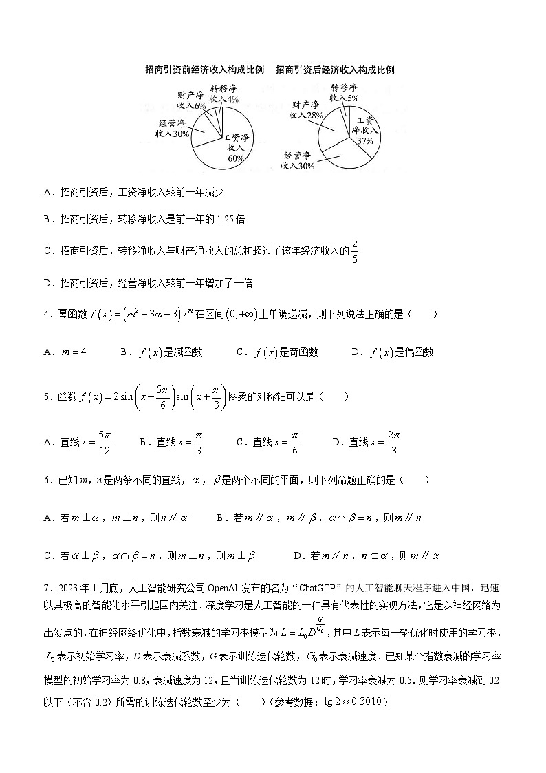 2023届四川省成都市石室中学高三下学期高考适应性考试（二）数学（文）含解析第2页