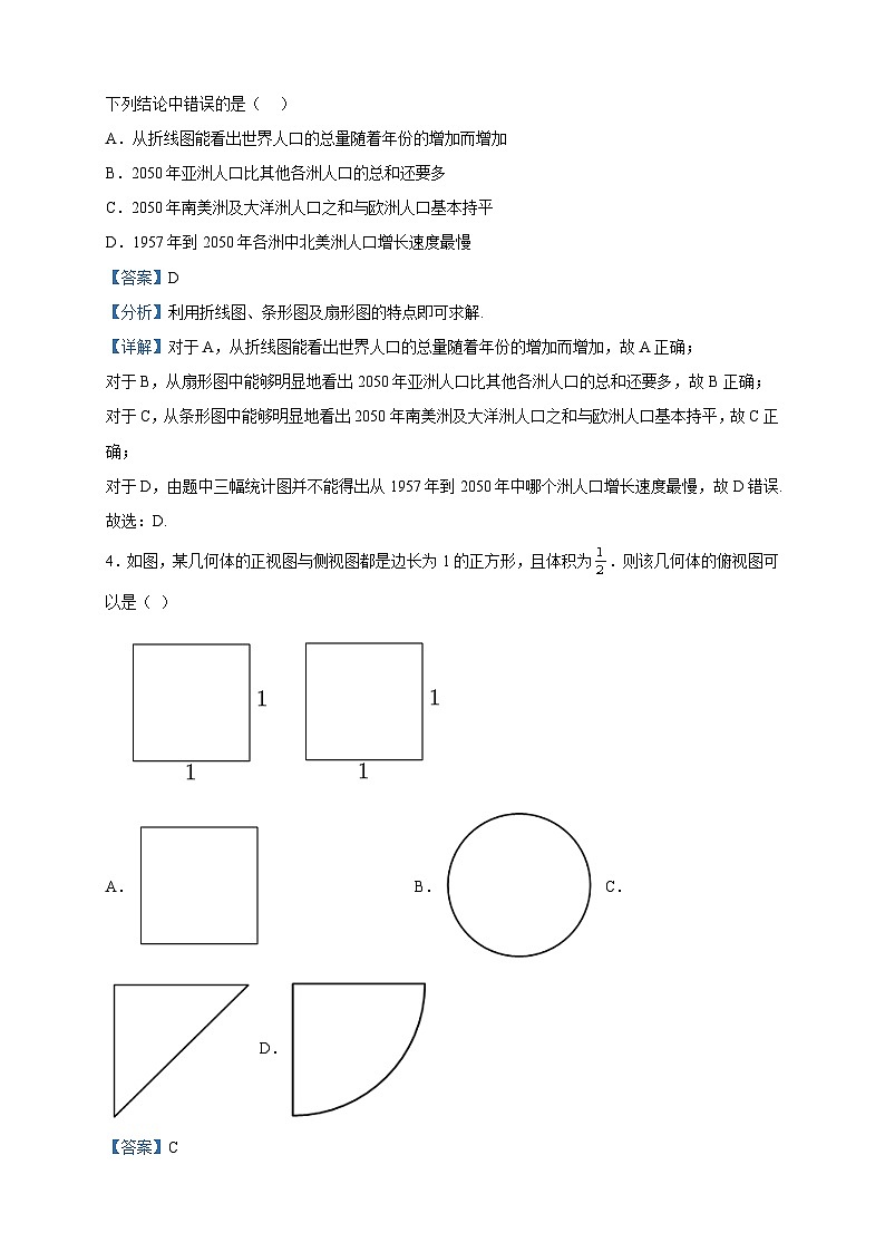 2023届广西南宁市第二中学高三高考考前模拟大演练数学（理）试题含解析02