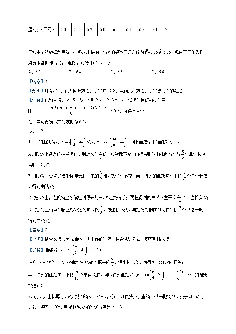 2023届安徽省合肥市第一中学高三最后一卷数学试题含解析02