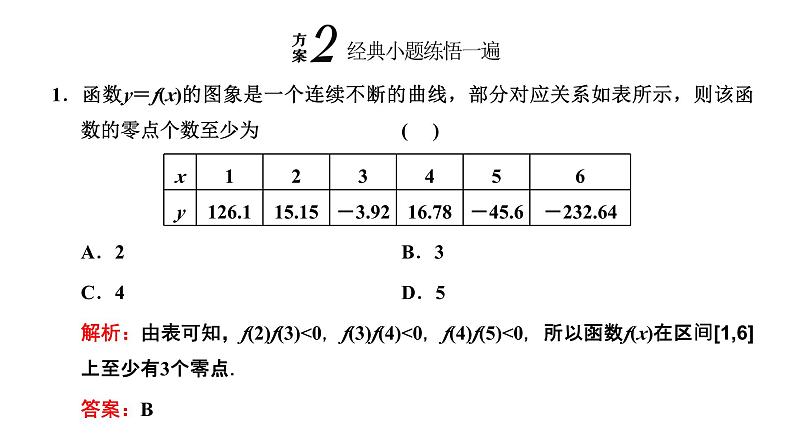 备战2024高考一轮复习数学（理） 第二章 函数的概念及基本初等函数(Ⅰ) 第八节 函数与方程课件PPT第4页