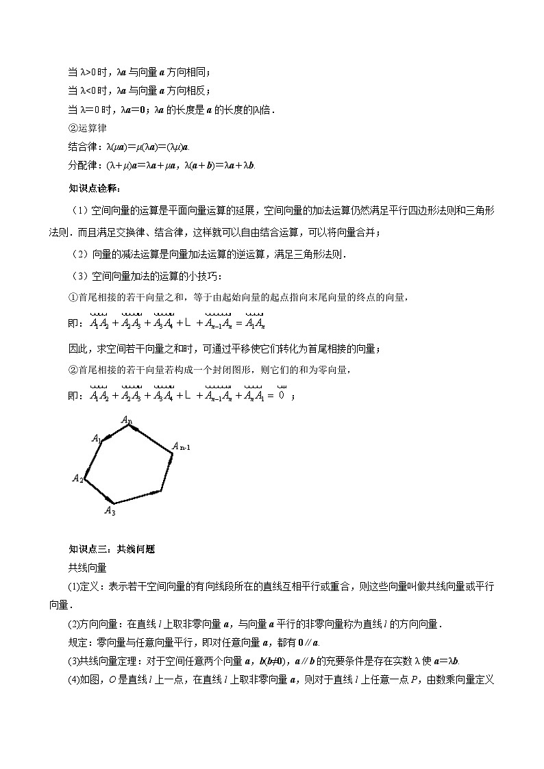 第04讲 空间向量及其运算（原卷版）第2页