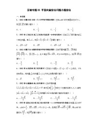 压轴专题05 平面向量综合问题小题综合 2023届新高考数学复习尖子生30题难题突破（安徽、吉林、黑龙江、云南、山西5省通用）