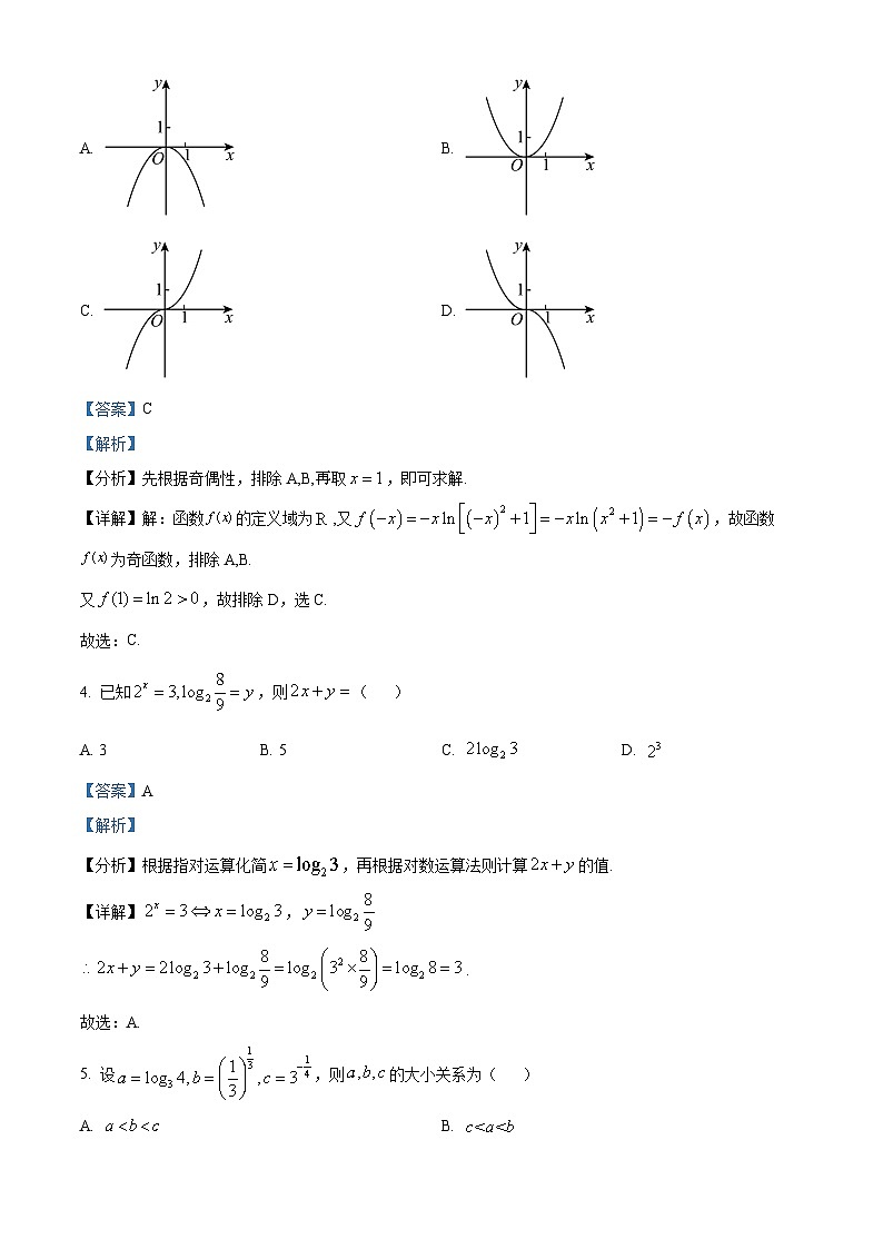 天津市部分区2023届高三数学二模试题（Word版附解析）02