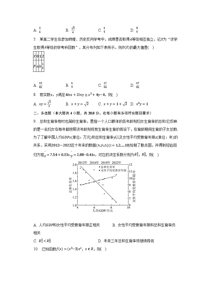 2022-2023学年福建省厦门一中高二（下）期末数学试卷（含解析）第2页