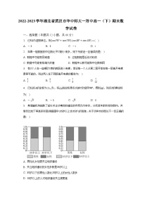 2022-2023学年湖北省武汉市华中师大一附中高一（下）期末数学试卷（含解析）