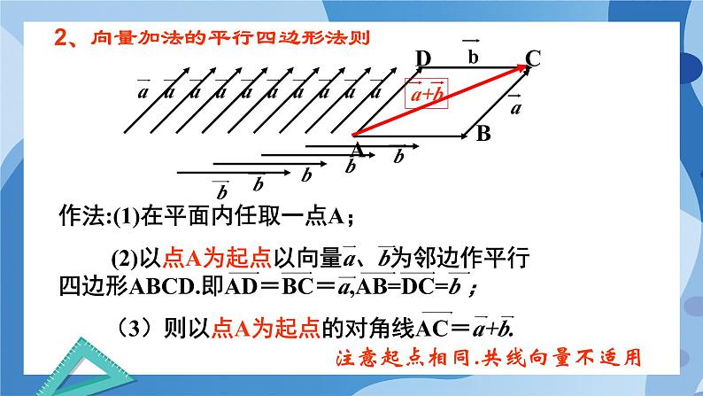 2.2.2向量的减法-高一数学同步课件+练习（北师大版2019必修第二册）03