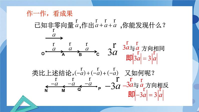2.3.1 向量的数乘运算-高一数学同步教学课件第8页