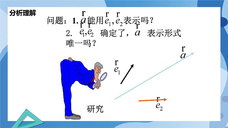 2.4.1平面向量的基本定理-高一数学同步教学课件第8页