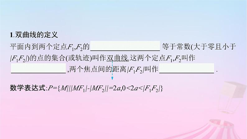 适用于新教材2024版高考数学一轮总复习第九章平面解析几何第六节双曲线课件北师大版第5页
