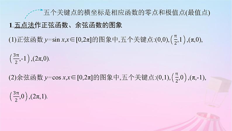 适用于新教材2024版高考数学一轮总复习第五章三角函数解三角形第五节三角函数的图象与性质课件北师大版05