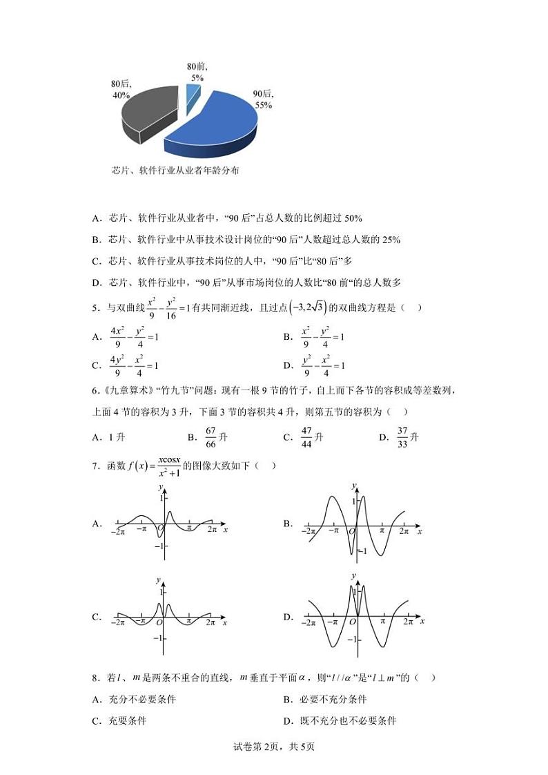 宁夏石嘴山市第三中学2022-2023学年高三上学期期末考试数学（理）试题02