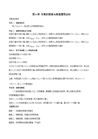 高考数学二轮复习培优专题第6讲 导数的极值与最值题型总结（含解析）