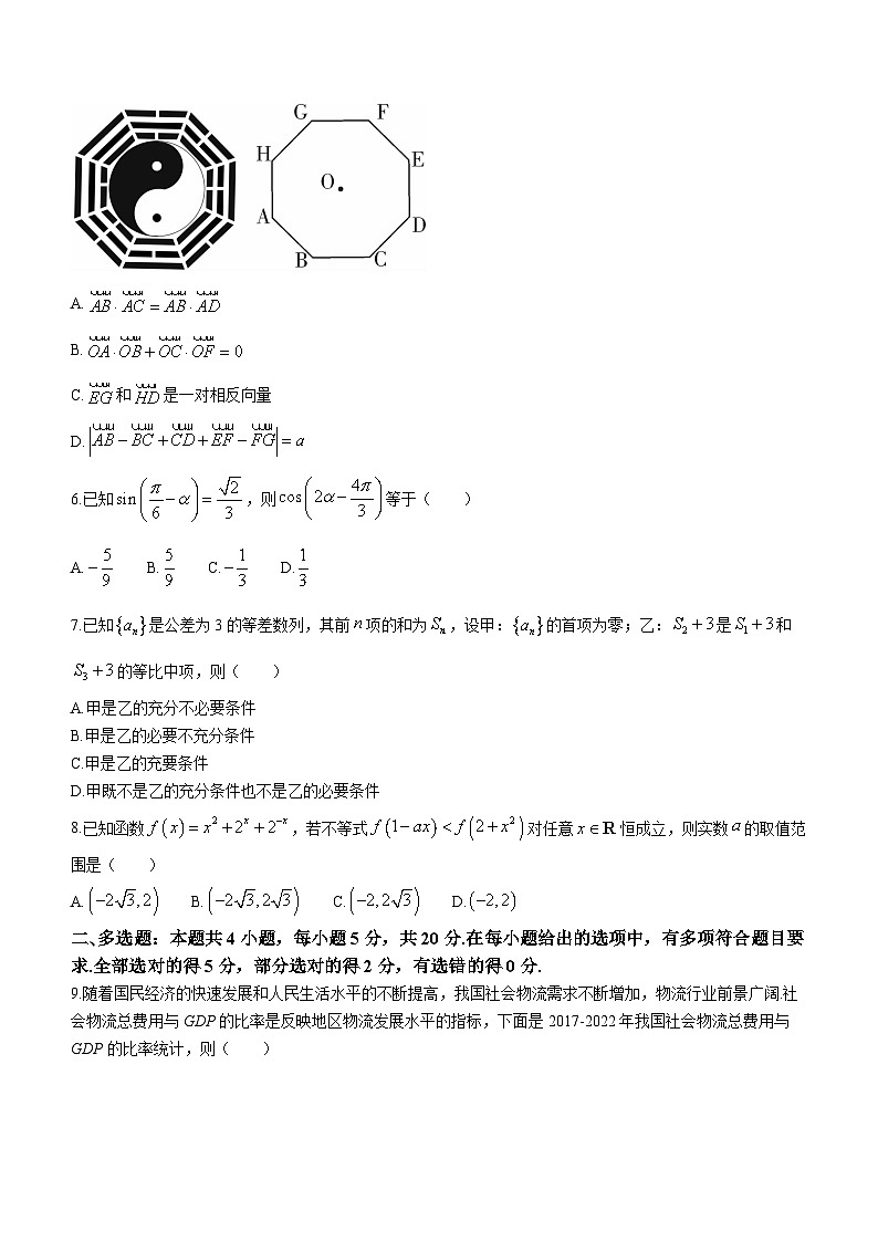 湖南师范大学附属中学2024届高三数学摸底考试试题（高二期末）（Word版附解析）第2页