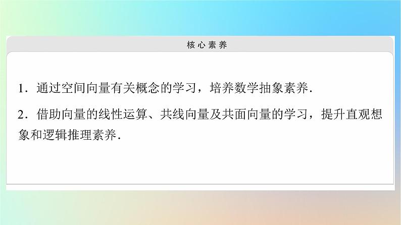 2023新教材高中数学第1章空间向量与立体几何1.1空间向量及其运算1.1.1空间向量及其线性运算课件新人教A版选择性必修第一册第3页