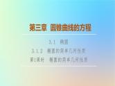 2023新教材高中数学第3章圆锥曲线的方程3.1椭圆3.1.2椭圆的简单几何性质第1课时椭圆的简单几何性质课件新人教A版选择性必修第一册