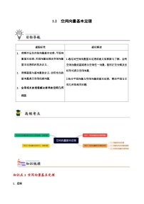 高中数学人教A版 (2019)选择性必修 第一册第一章 空间向量与立体几何1.2 空间向量基本定理精品课堂检测