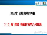 3.1.2 第1课时 椭圆的简单几何性质（课件） （人教A版2019选择性必修第一册）