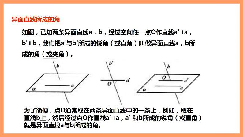 人教A版 2019 高一必修2数学 8.4.2 空间点、直线、平面之间的位置关系 课件+教案06