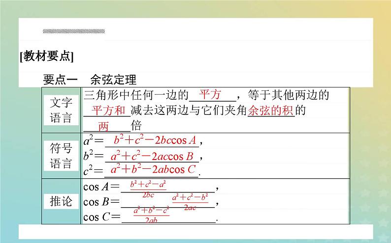 新教材2023版高中数学第二章平面向量及其应用6平面向量的应用6.1余弦定理与正弦定理第1课时余弦定理课件北师大版必修第二册第2页