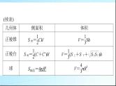 2024年高考数学一轮复习第六章第二讲空间几何体的表面积与体积课件