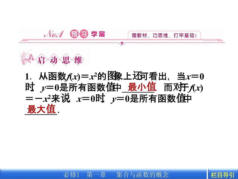 3.2函数的最大值、最小值课件PPT第3页