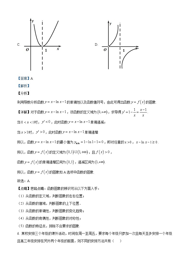 四川省内江市第六中学2022-2023学年高二数学（理）下学期第二次月考试题（Word版附解析）第3页