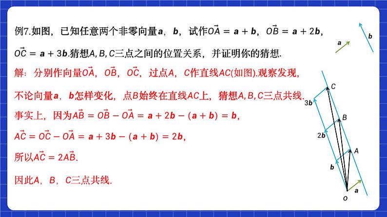 【大单元】6.2.3 向量的数乘运算(第2课时) 课件+单元教学设计+分层作业(必做题+选做题)08