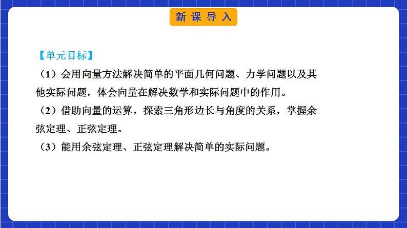 【大单元】6.4.2 向量在物理中的应用举例 课件+单元教学设计+分层作业(必做题+选做题)03
